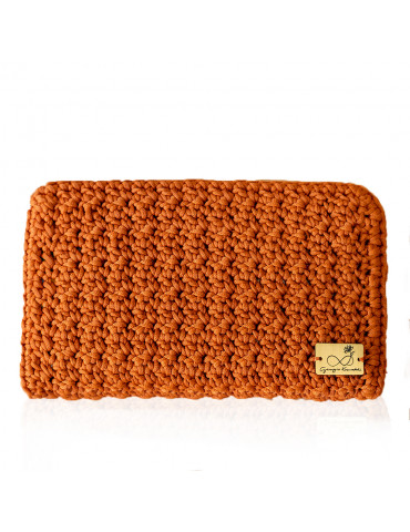 Handmade Knitted Wallet With Zipper
