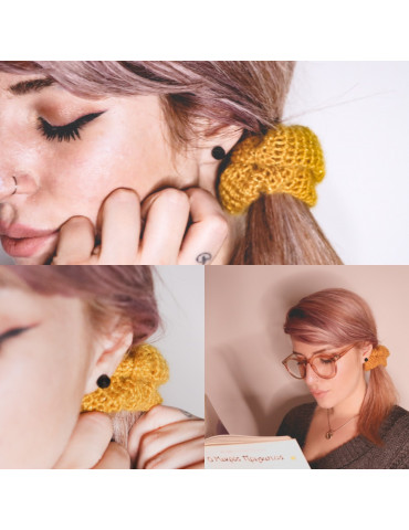 Χειροποίητο Πλεκτό Scrunchie